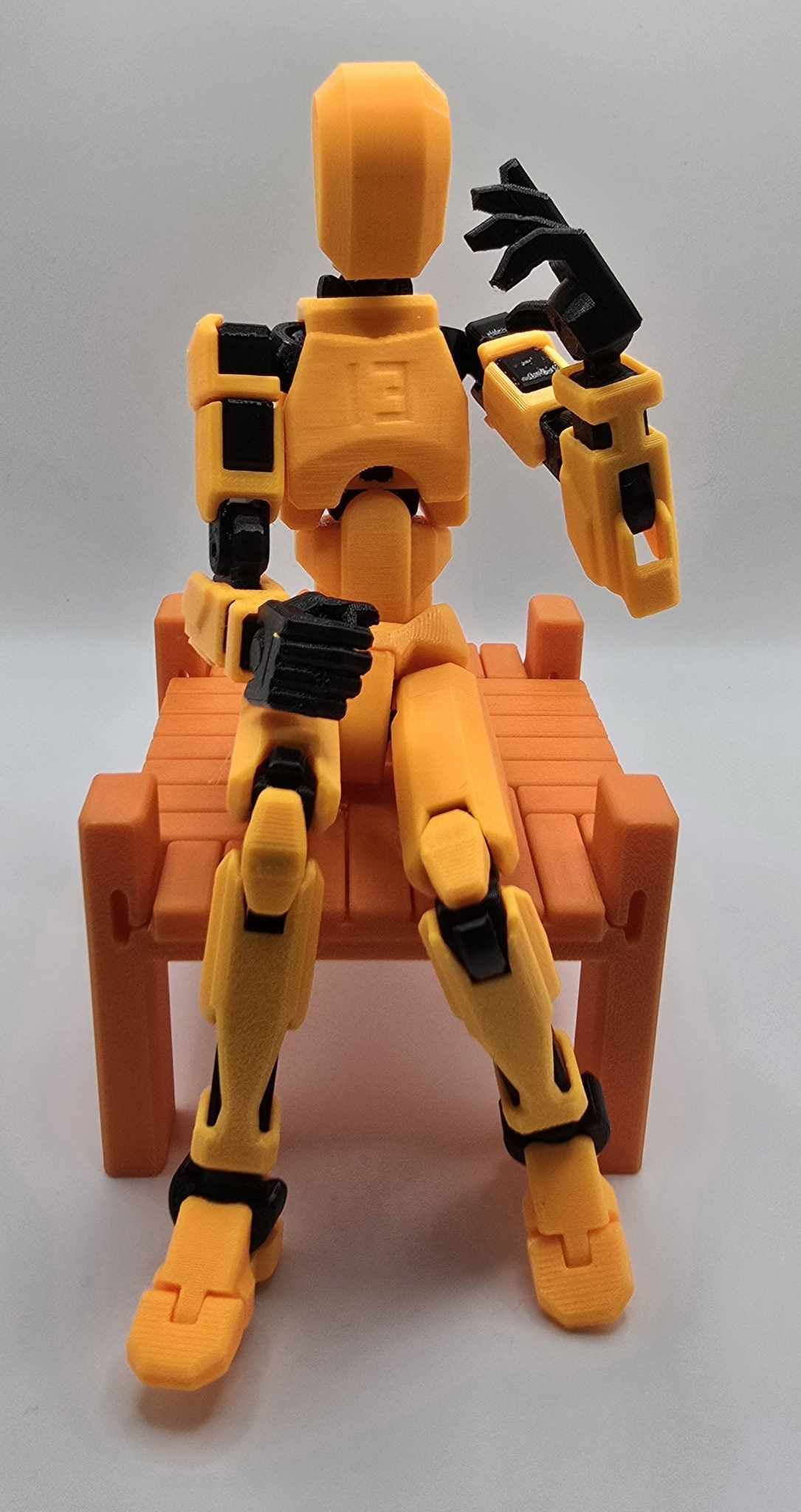 Dummy 13 Orange with Black Frame