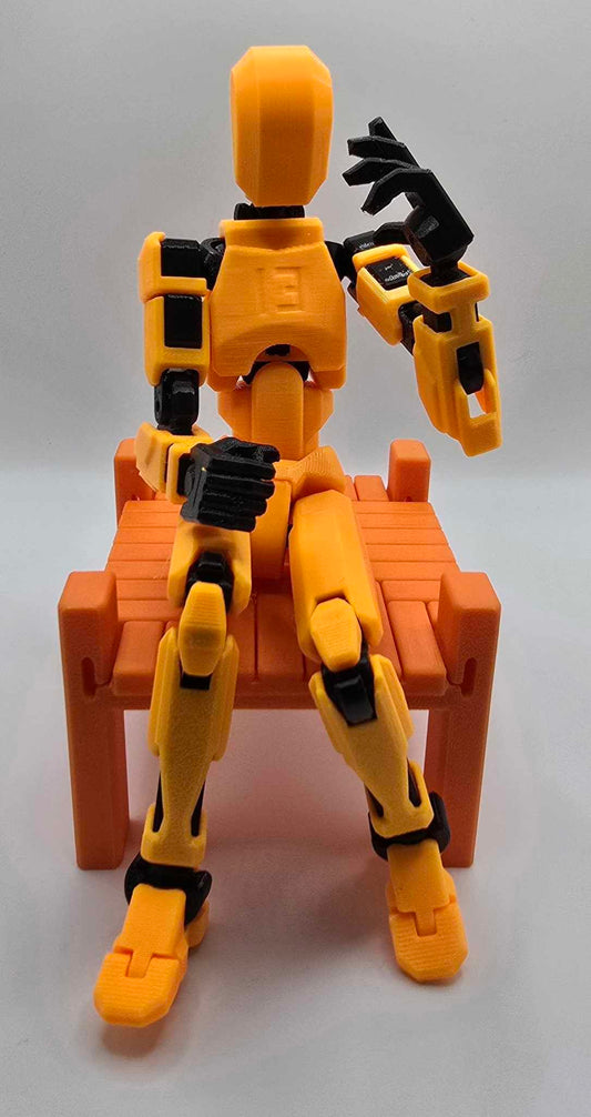 Dummy 13 Orange with Black Frame