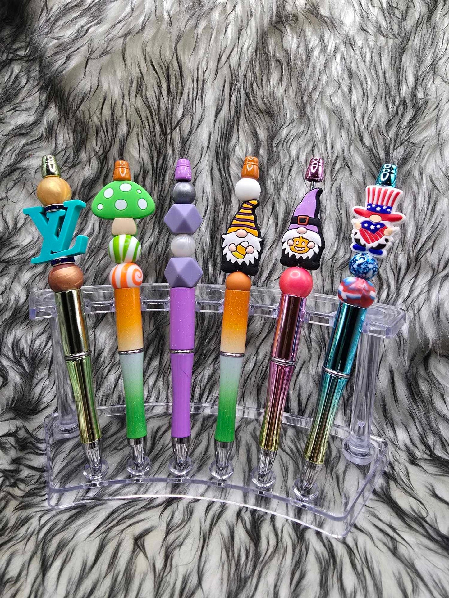 Silicone Beaded Pen