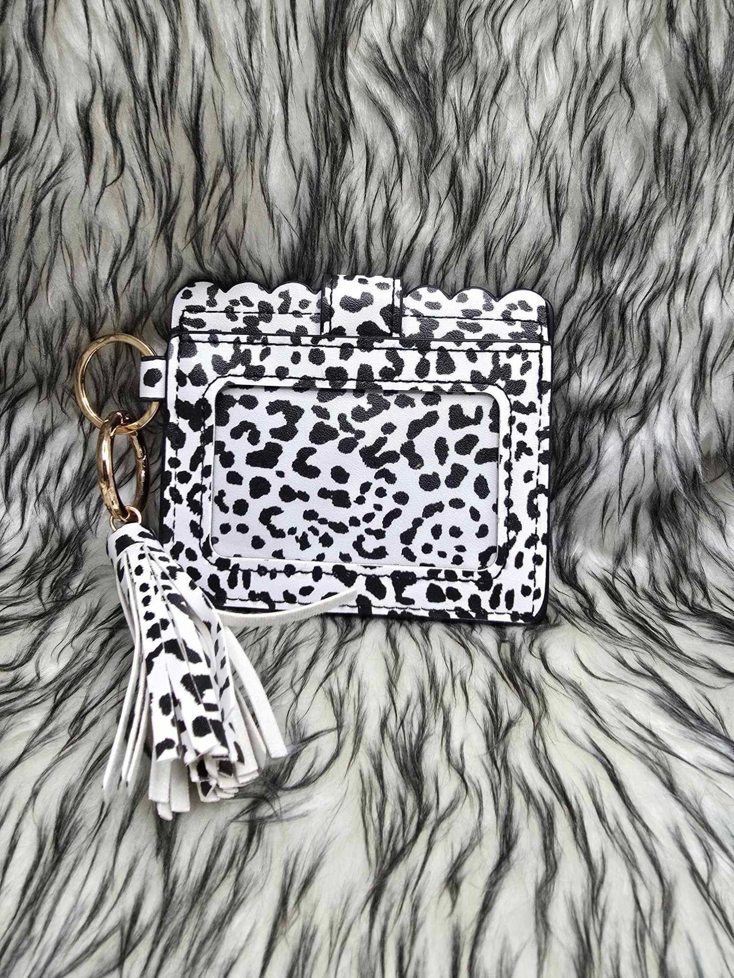 Cow Print Wallet