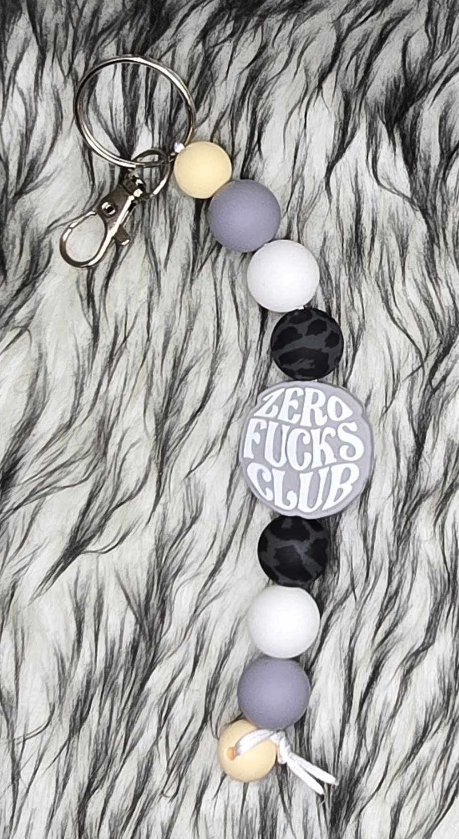 Give Zero F*cks Keychain