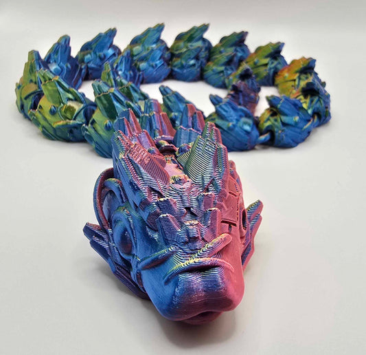 Tricolor Robotic Snake