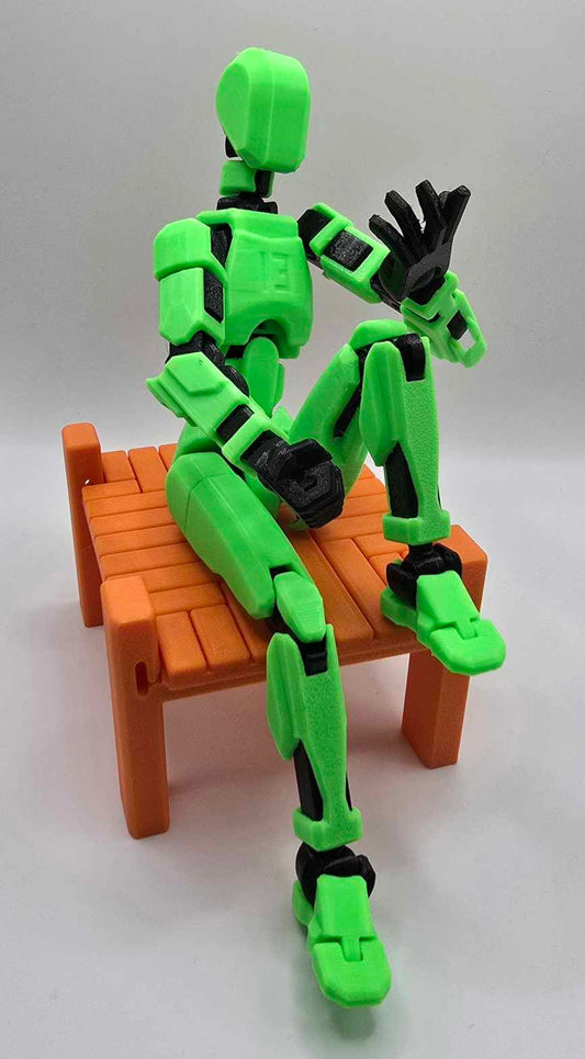 Dummy 13 Green with black frame