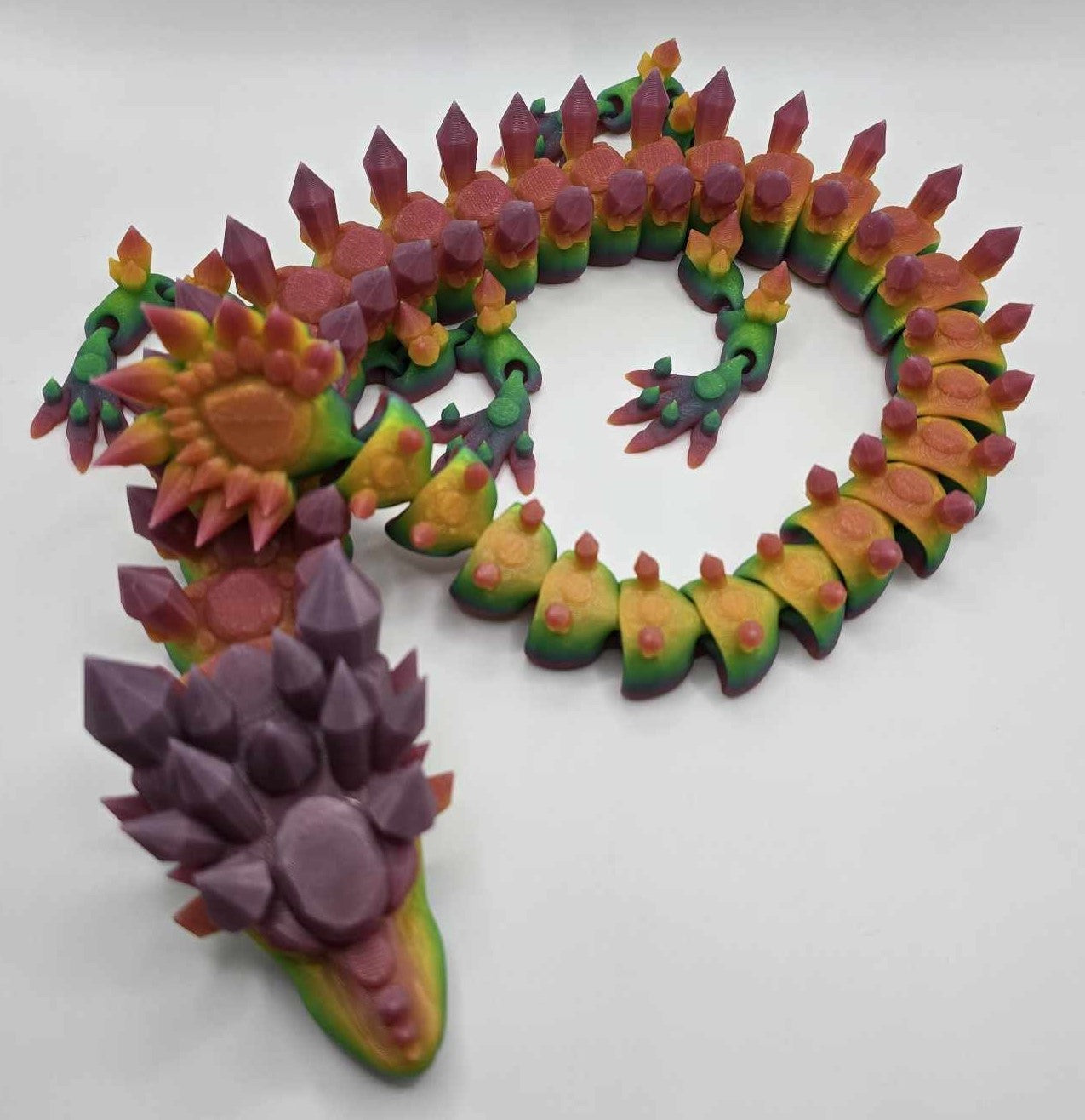 Rainbow Spike Dragon