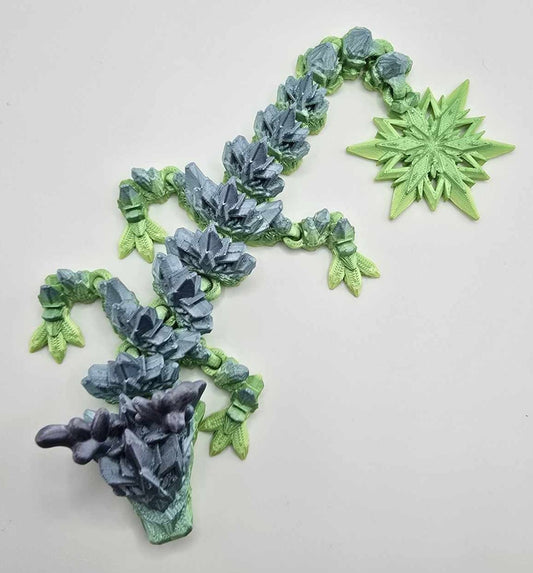Tri Color Snowflake Dragon