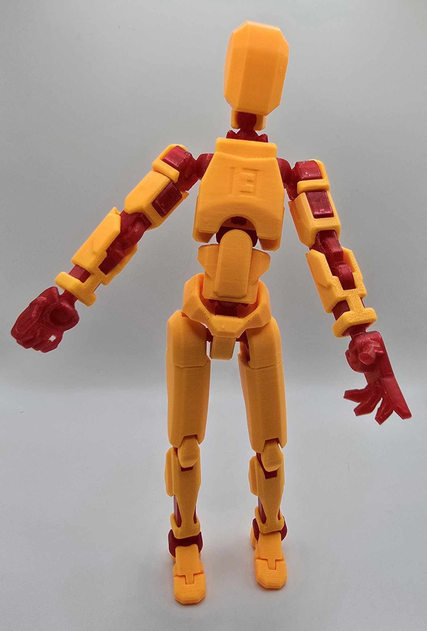 Dummy 13 Orange with Red Frame