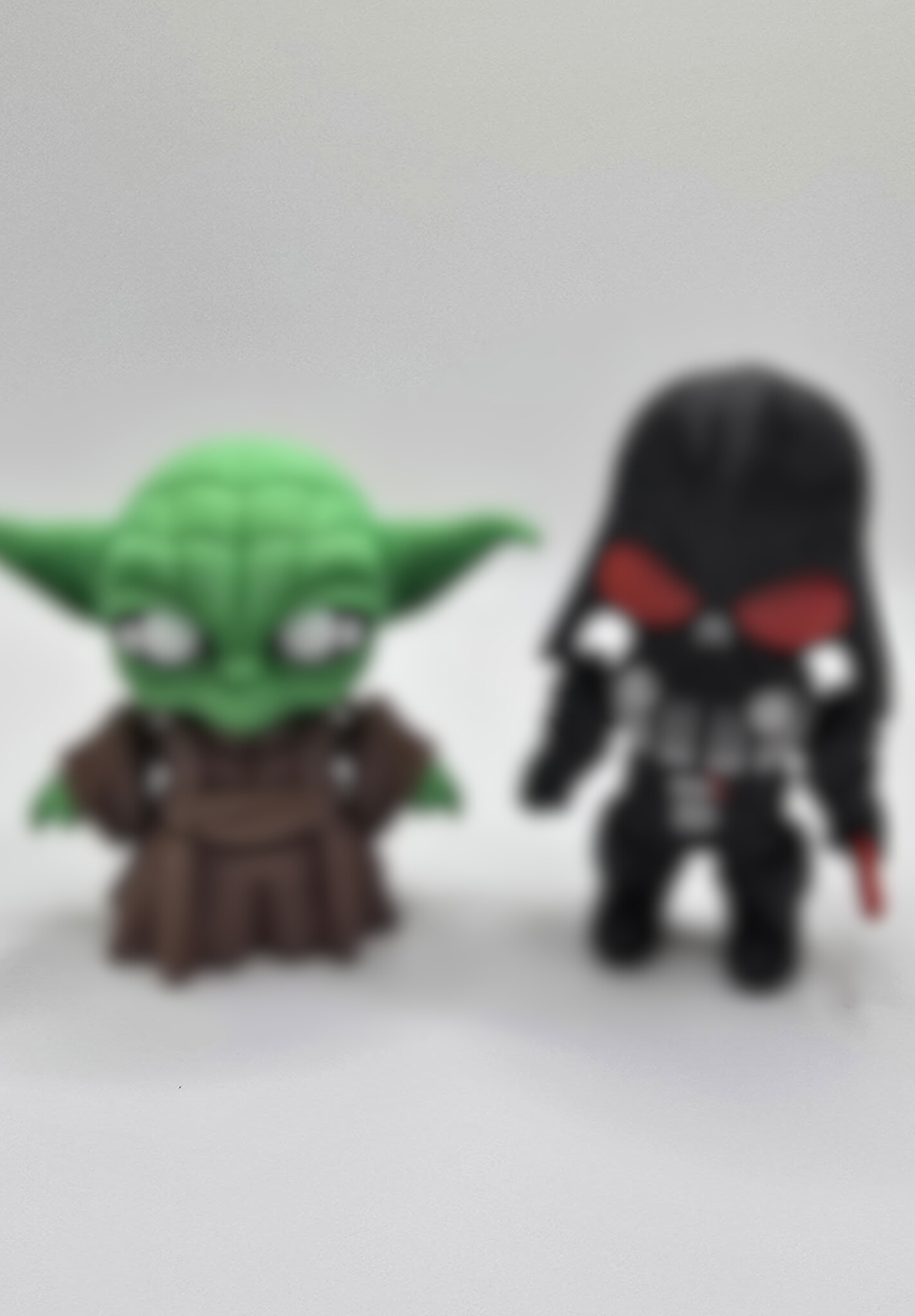 Green Alien & Black Suit Man