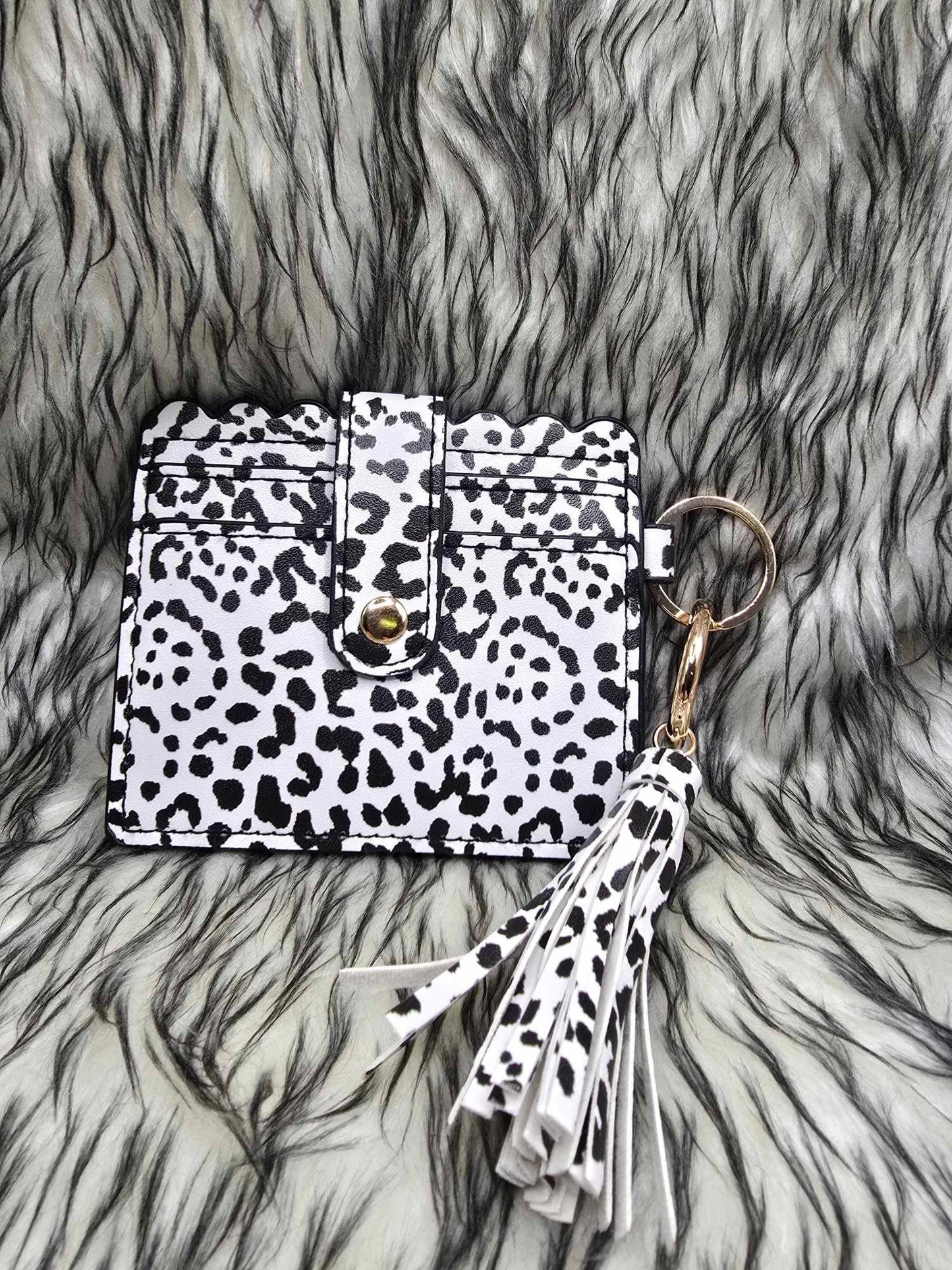 Cow Print Wallet