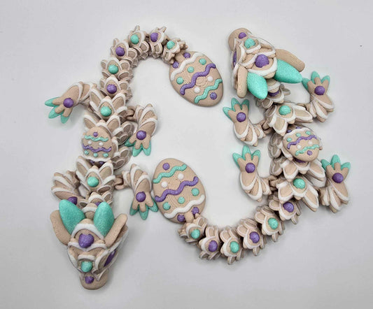 Easter Egg Cookie Dragon